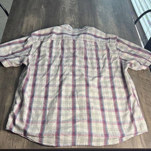 American Eagle Outfitters Vintage Slim Fit Multicolor Plaid Button Down Shirt - Picture 4 of 4